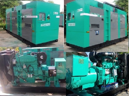เครื่องปั่นไฟนำเข้าประกอบใหม่ 350kva.  CUMMINS MAD IN USA.รับประกัน 12-24 เดือน