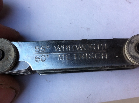 หวีวัดเกลี่ยว APEX วัดได้ทั้ง นิ้วและมิล สภาพใหม่ยังไม่เคยใช้งาน