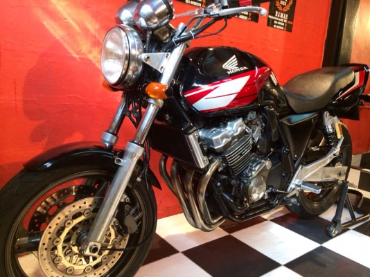 T&amp;T BIKE RAMA2ขายHONDA CB400 ปี96 เอกสารinv+สพม รถสีสวย เครื่องดี ระบบไฟใช้ครบ ราคา64500