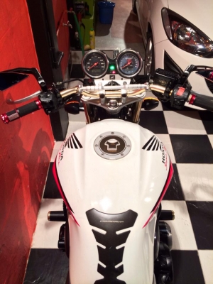 T&amp;T BIKE RAMA2 ขายHONDA CB400 V-TEC2 ปี2002 อินวอย สพม เทคเปิดครบ ราคาเพียง 89500฿