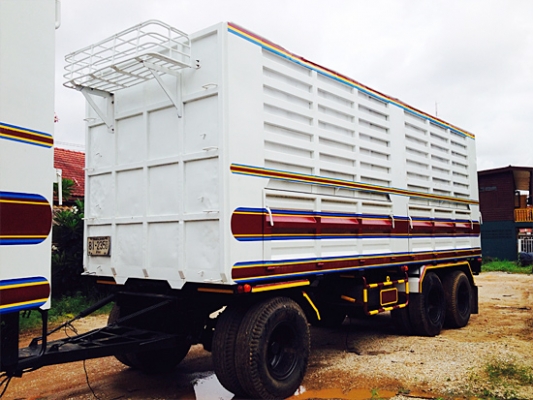 รถเจ้าของฝากขาย รถพ่วง 22 ล้อ DECA 320 ยูโรทู ปี51 แมคโหลด ห้าสิบปีทอง ไม่ดัมพ์สหกิจ ลูก3เพลายาว7.20เมตร