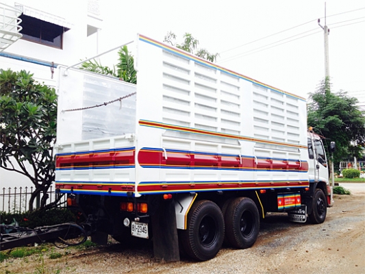 รถเจ้าของฝากขาย รถพ่วง 22 ล้อ DECA 320 ยูโรทู ปี51 แมคโหลด ห้าสิบปีทอง ไม่ดัมพ์สหกิจ ลูก3เพลายาว7.20เมตร