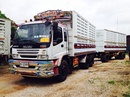 รถเจ้าของฝากขาย รถพ่วง 22 ล้อ DECA 320 ยูโรทู ปี51 แมคโหลด ห้าสิบปีทอง ไม่ดัมพ์สหกิจ ลูก3เพลายาว7.20เมตร