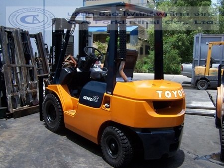 ขายรถ โฟล์คลิฟท์ TOYOTA รุ่น 7-FD25