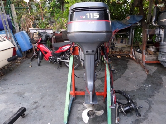 เครื่องเรือ YAMAHA 115 แรง 2 จังหวะ พร้อมอุปกรณ์