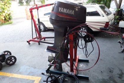 เครื่องเรือ YAMAHA 115 แรง 2 จังหวะ พร้อมอุปกรณ์