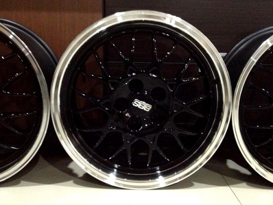 แม็กซ์แท้ BBS 16 ล้อ FORGED ET55 กว้าง 6ครึ่ง เบา Made in japan PCD 5-100 ตจว ส่งได้