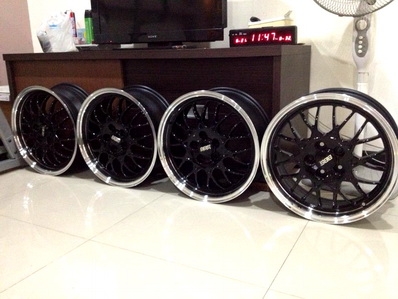 แม็กซ์แท้ BBS 16 ล้อ FORGED ET55 กว้าง 6ครึ่ง เบา Made in japan PCD 5-100 ตจว ส่งได้