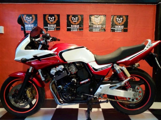 T&amp;T BIKE RAMA2 ขายHONDA CB400 V-TEC3 ปี06 บอดิออ ทะเบียนแท้ โอนขนส่งทุกขนส่งราคาเพียง 179000฿