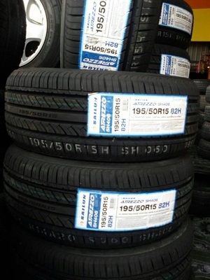 ขายยางใหม่195/50/15 ปี 14 SAILUN SH406