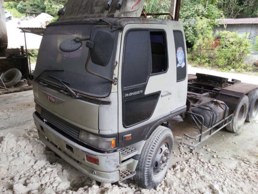 ขายรถ18ล้อ หัวลากHINO 3MF กับ หางโรเบต PANUS สนใจโทร 081-9701072