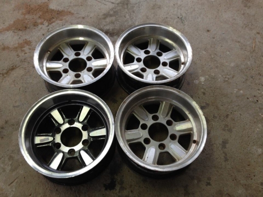 ขายล้อ 6 ก้าน ขอบ 14"  ขอบหนา ไม่ดุ้ง  พร้อมส่งทั่วไทยคับ