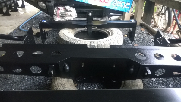 กันชนหลัง ใส่วีโก้