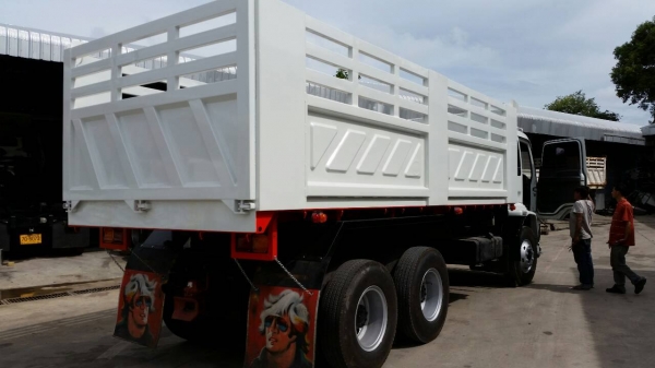 ISUZU FXZ 270 EURO1 ทำเป็น EURO2 กระบะดั๊มพ์ 3 มิตร