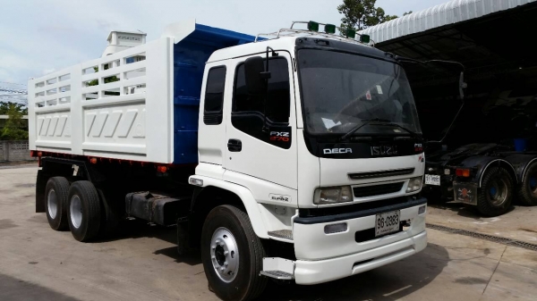 ISUZU FXZ 270 EURO1 ทำเป็น EURO2 กระบะดั๊มพ์ 3 มิตร