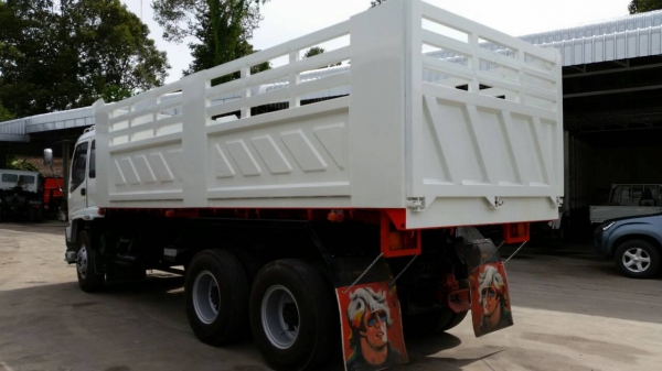 ISUZU FXZ 270 EURO1 ทำเป็น EURO2 กระบะดั๊มพ์ 3 มิตร