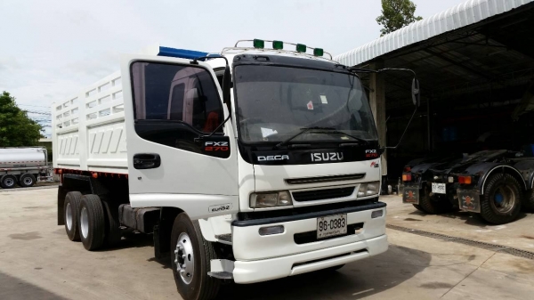 ISUZU FXZ 270 EURO1 ทำเป็น EURO2 กระบะดั๊มพ์ 3 มิตร