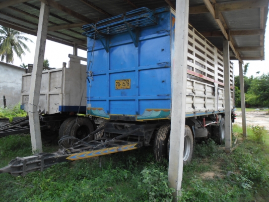 ขายรถพ่วงไม่ดั้ม ISUZU 360 สวยๆเดิมๆพร้อมใช้ทะเบียนเต็มชุดโอนพร้อม