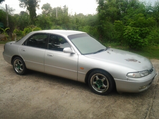 ขายรถยนต์ ปี94 มาสด้า626 รุ่นโคโนส4ประตู เครื่องดี ติดแก๊ส เกียร์ออโต้ พวงมาลัยเพาเวอร์ กระจกไฟฟ้า แอร์เย็น ล้อแม็กสวยๆ ภายในดี รถสภาพดีต้องเก็บสีบ้าง ขายราคาถูกๆ