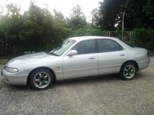 ขายรถยนต์ ปี94 มาสด้า626 รุ่นโคโนส4ประตู เครื่องดี ติดแก๊ส เกียร์ออโต้ พวงมาลัยเพาเวอร์ กระจกไฟฟ้า แอร์เย็น ล้อแม็กสวยๆ ภายในดี รถสภาพดีต้องเก็บสีบ้าง ขายราคาถูกๆ