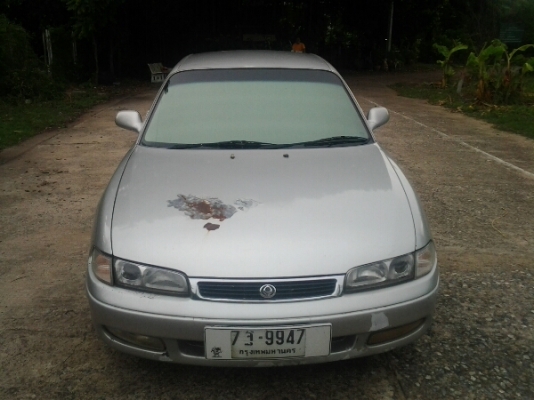 ขายรถยนต์ ปี94 มาสด้า626 รุ่นโคโนส4ประตู เครื่องดี ติดแก๊ส เกียร์ออโต้ พวงมาลัยเพาเวอร์ กระจกไฟฟ้า แอร์เย็น ล้อแม็กสวยๆ ภายในดี รถสภาพดีต้องเก็บสีบ้าง ขายราคาถูกๆ