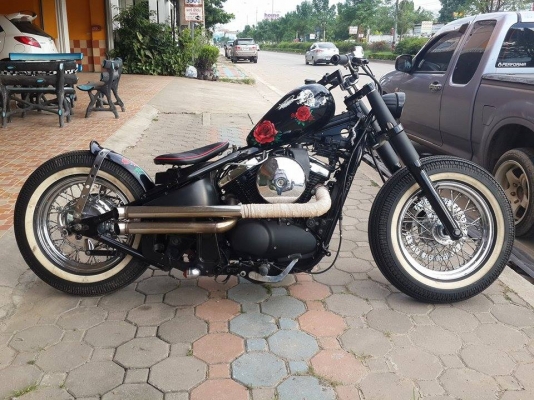 ขาย Vulcan400 Bobber Power Coat ทั้งคัน สพม. หล่อๆ