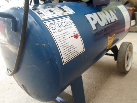 ปั๊มพูม่า โรตารี 3 แรง สภาพสวย ฉลากยังอยู่ครบ 3,900 ถังจุ 30 ลิตร