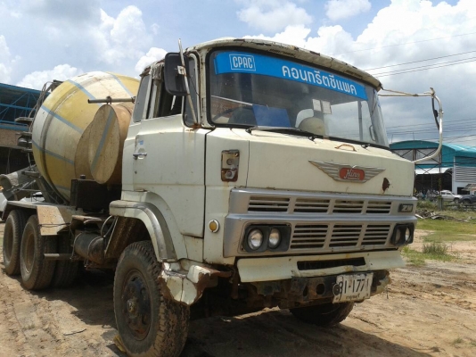 ขาย10ล้อ โม่ปูน ฮีโน่260 แรง ZM เครื่องดี แชชซีดี 2เพลา สภาพพร้อมใช้ เบรคทิ๊ฟฟี่