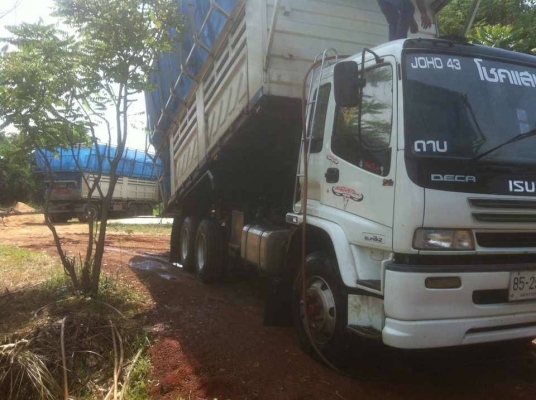 ISUZU 320 HP 2 เพลา ดั้ม ราคาแม่-ลูก ครับ มาต่อรองกันขายด่วนครับ