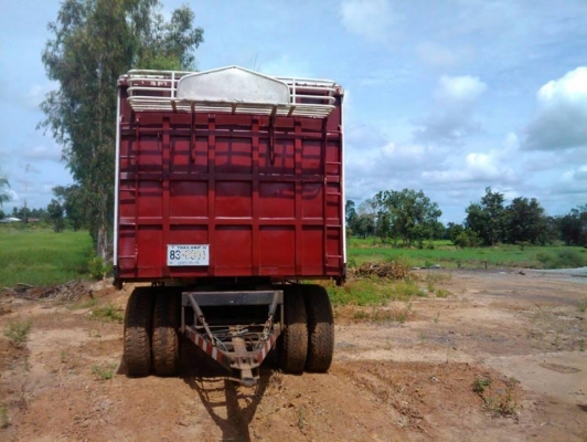 **325,000 บ.ต่อรอง** ขายลูกพ่วง2คานไม่ดั้มคอกเกษตรอู่มีโชค ปี46 ยาว6.20ม. ช่วงล่างดี เพลากลม คัสซีสวยไม่ปะไม่ดาม ไม่มีบวม พื้นสวยไม่ผุ ฝาข้างสวย คอกเหล็กเกษตรสภาพสวย ไม่โก่ง ไม่ผุ สีสันดี ยางดี8เส้น โดยรวมทรงสวย ครับ วิ่งงานใช้งาน ปกติ พร้อมใช้ งาน เอกสาร