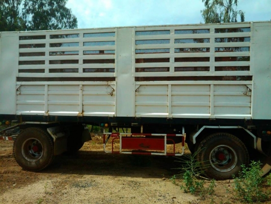 **325,000 บ.ต่อรอง** ขายลูกพ่วง2คานไม่ดั้มคอกเกษตรอู่มีโชค ปี46 ยาว6.20ม. ช่วงล่างดี เพลากลม คัสซีสวยไม่ปะไม่ดาม ไม่มีบวม พื้นสวยไม่ผุ ฝาข้างสวย คอกเหล็กเกษตรสภาพสวย ไม่โก่ง ไม่ผุ สีสันดี ยางดี8เส้น โดยรวมทรงสวย ครับ วิ่งงานใช้งาน ปกติ พร้อมใช้ งาน เอกสาร