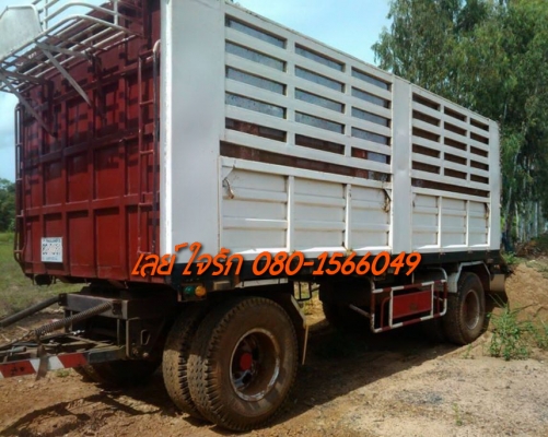 **325,000 บ.ต่อรอง** ขายลูกพ่วง2คานไม่ดั้มคอกเกษตรอู่มีโชค ปี46 ยาว6.20ม. ช่วงล่างดี เพลากลม คัสซีสวยไม่ปะไม่ดาม ไม่มีบวม พื้นสวยไม่ผุ ฝาข้างสวย คอกเหล็กเกษตรสภาพสวย ไม่โก่ง ไม่ผุ สีสันดี ยางดี8เส้น โดยรวมทรงสวย ครับ วิ่งงานใช้งาน ปกติ พร้อมใช้ งาน เอกสาร