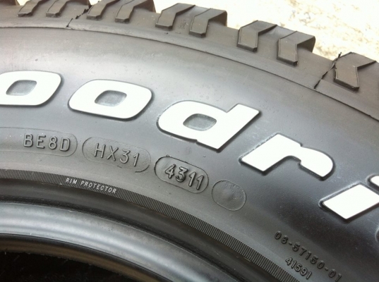 ขายยาง BF Goodrich All-terrain ขนาด 265 70 r16 ปลายปี11 ขายยาง BF Goodrich All-terrain ขนาด 265 70 r16 ปลายปี11
