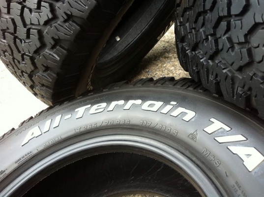 ขายยาง BF Goodrich All-terrain ขนาด 265 70 r16 ปลายปี11 ขายยาง BF Goodrich All-terrain ขนาด 265 70 r16 ปลายปี11