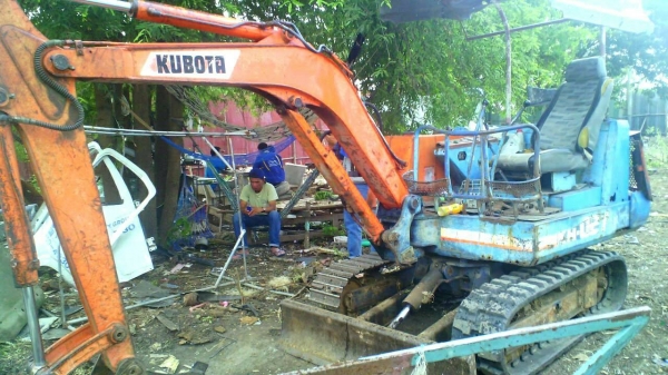 รถขุดkubota