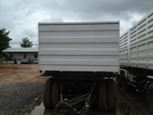 ขายลูกพ่วง 6.30 เมตร สูง 1.30 เมตร 3 เพลาดั้มพ์ 15 ตัน ต่อใหม่ครับพร้อมทะเบียนครับ ขายลูกพ่วง 6.30 เมตร สูง 1.30 เมตร 3 เพลาดั้มพ์ 15 ตัน ต่อใหม่ครับพร้อมทะเบียนครับ