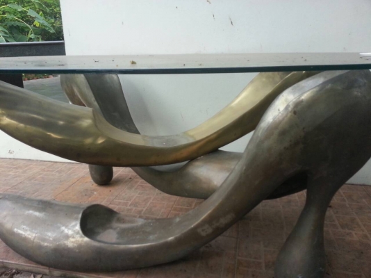 ขาย โต๊ะกระจกขาเป็นทองเหลือง ราคา 14000 ขาย โต๊ะกระจกขาเป็นทองเหลือง ราคา 14000