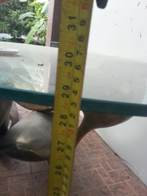 ขาย โต๊ะกระจกขาเป็นทองเหลือง ราคา 14000 ขาย โต๊ะกระจกขาเป็นทองเหลือง ราคา 14000