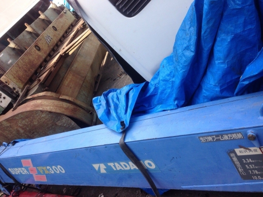 ขายเครนสลิงติดหลังรถบรรทุกของนำเข้าจากญี่ปุ่น ไม่เคยใช้งานในไทย