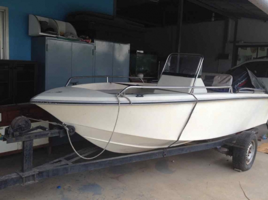 ขายเรือ14ฟุต เครื่องJohnson 55แรง
