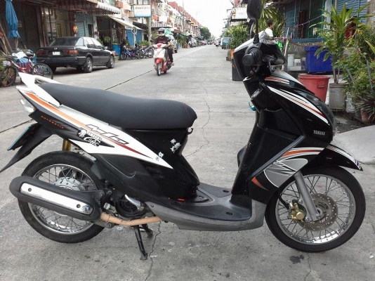 mio ปี 52 ขาว ดำ ไฟคู่ ท่ออาร์ม รถบ้าน เครื่องเดิมๆ มีเล่ม เอกสารครบ