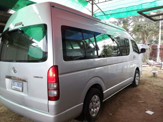 ขายรถตู้commuter หลังคาสูงVIP