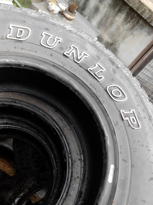 265/70R16 DUNLOP GRANDTREK  ตัวหนังสือขาว มี 3 เส้น TEL.081-427-3941