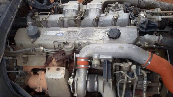 ขายรถบรรทุกสิบล้อดัมพ์ HINO MEGA เครื่อง 320 แรง ปี 50กระบะดัมพ์สามมิตร ทะเบียนพร้อม