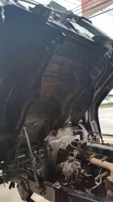 ขายรถหกล้อ ISUZU 3595195 Rockyตัวแรก เครื่อง 160 แรง ปี 46 แชสซีเดิม กระบะต่อช่วงยาว 7 เมตร