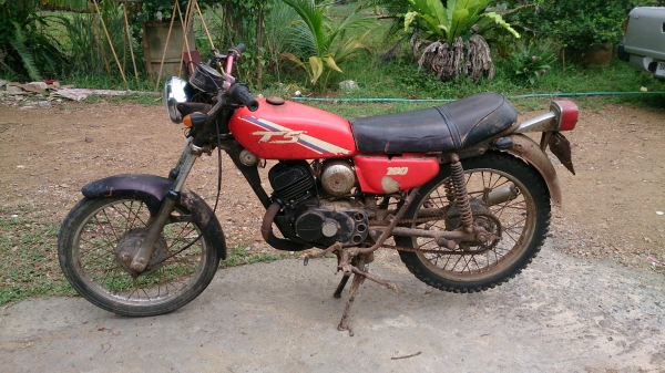 ขายsuzuki ts100k ทะเบียน 8000