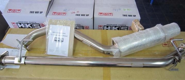 ขาย ท่อHKS HI POWER เเท้ตรงรุ่นfortunner เบิกใหม่มาจาก HKS THAILAND