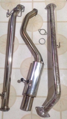 ขาย ท่อHKS HI POWER เเท้ตรงรุ่นfortunner เบิกใหม่มาจาก HKS THAILAND