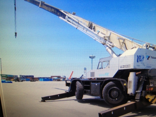 ขายรถเครน Tadano TR 250M-5 ขายรถเครน Tadano TR 250M-5