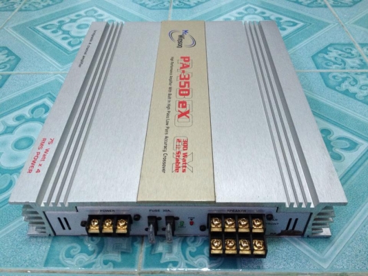 แอมป์4ch Mcwinson มือสองสภาพสวยๆ เรื่องเสียงดูใส้เลยครับ ขาย 1950 บาท